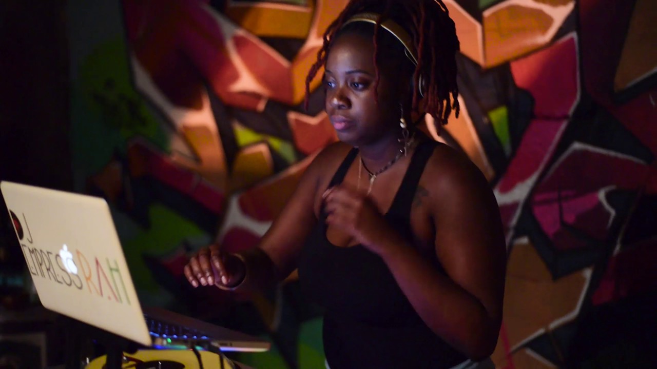DJ Empress Rah at The Moving Art Experience