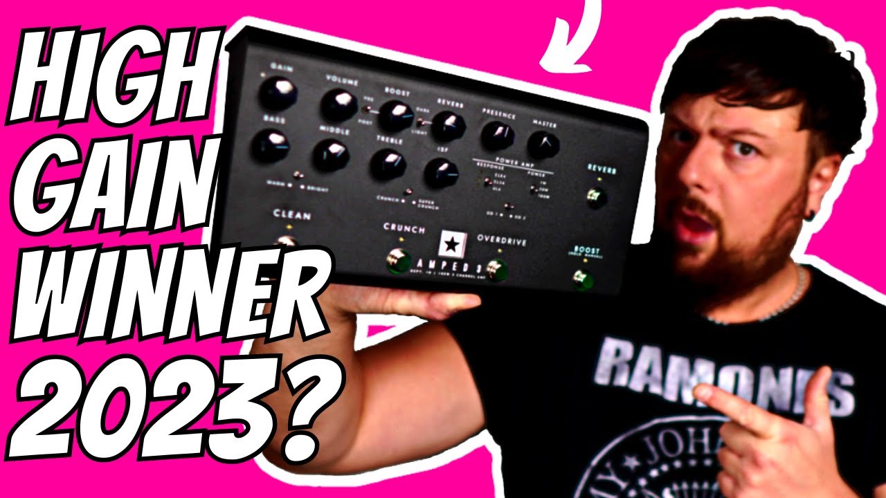BRAND NEW Blackstar AMPED 3 - The KING of HIGH GAIN! - YouTube