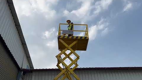 Scissor lift demo Part 1 | JOIST Material Handling