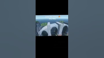 "EASY" Bridge tutorial👍 #minecraft #shorts