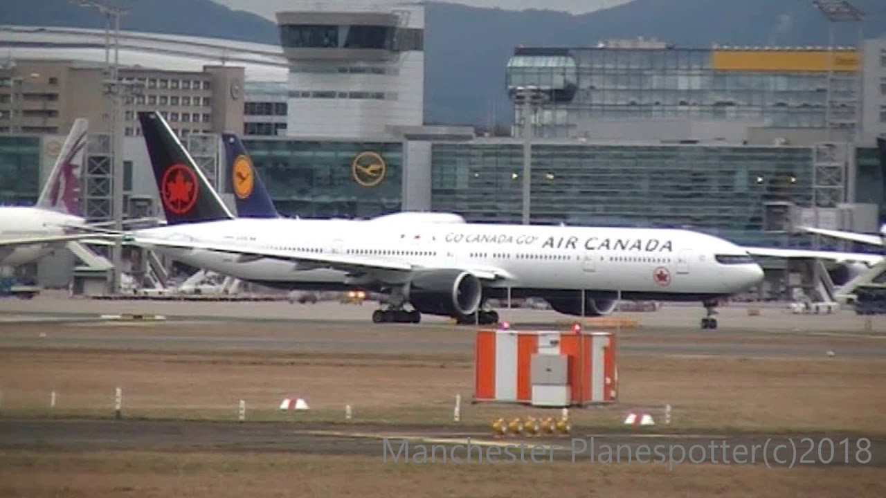 New Livery Air Canada Boeing 777 300er C Fitl On Ac874 At Frankfurt Airport On 13 03 2018
