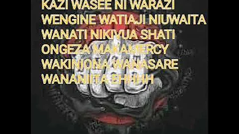POLICE MAN-mbogi mbichi(official lyrics)new gengetone 2020