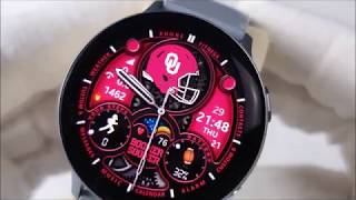 OKLAHOMA SOONERS | Luxury Gameday Watch Face | Officially published by 2Thumbz, Inc. screenshot 5