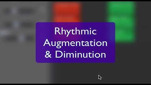 Why you should use Rhythmic Augmentation &  Diminution in your Logic Pro X Projects