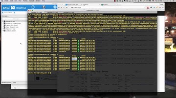 Providing a persistent volume using ClusterHQ, EMC XtremIO, Docker and Marathon.