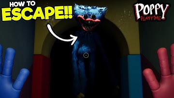 How to ESCAPE Huggy Wuggy in Poppy Playtime - Chapter 1