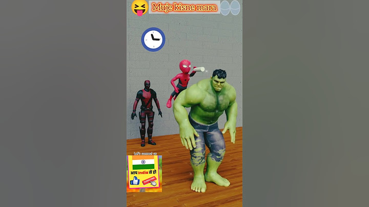Hulk vs Spidey vs Deadpool | 💥💥Spider-Man makes fun of superheros Marvel animation #ytshorts #shorts