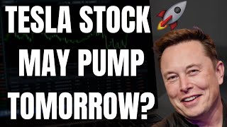 🔥 TESLA STOCK MAY PUMP TOMORROW?? TSLA, SPY, NVDA, AAPL, COIN, META, AMD, VIX, & QQQ PREDICTIONS! 🚀