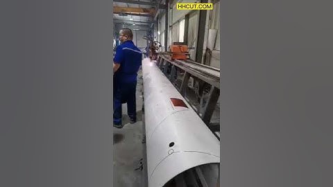 Stainless steel round pipe, plasma cutting machine,CNC intersecting line cutting