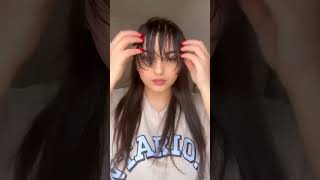 طريقة💇‍♀️ قص الغرة الكورية بطريقة صحيحة ادعموني من فضلكم بالايك وابوني ليصلكم جديد 🙏#دبي #الكويت