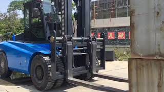 12t diesel forklift with side shifter&amp;fork positioner