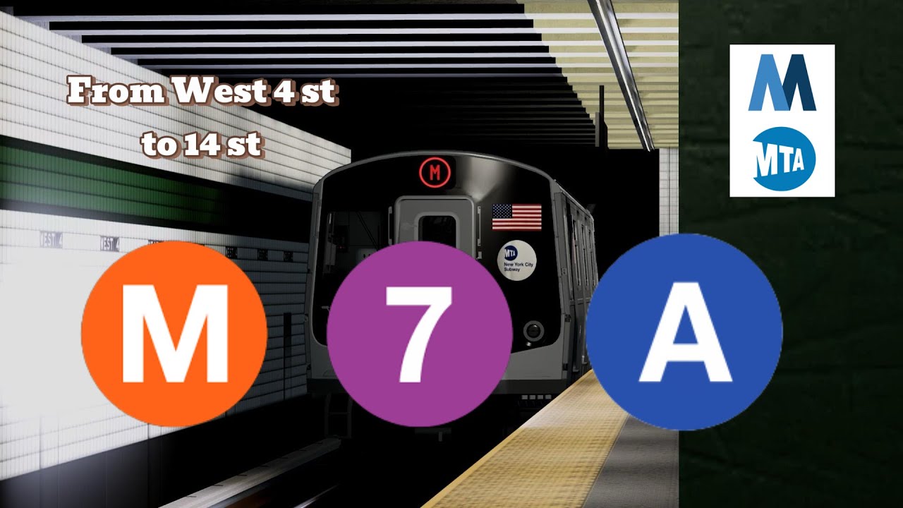 Spelling M7A (MTA) using trains