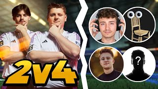 2 Pros gegen 4 Content Creator | Mexify | Pulse MK | Stuhli | ???