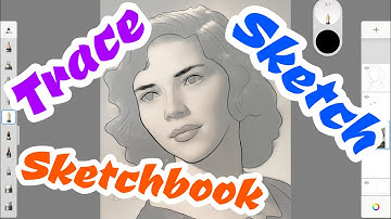 How to Trace and Sketch in Autodesk SketchBook App