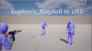 Euphoria-Style Ragdoll in UE5 | Project III | (WIP)