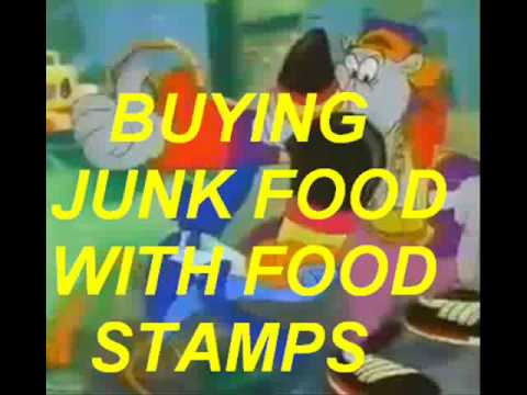 BUYING JUNK FOOD WITH FOOD STAMPS