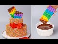 Wonderful Cake Decorating Recipes You Must Try | Quick & Easy Chocolate Dessert Tutorial