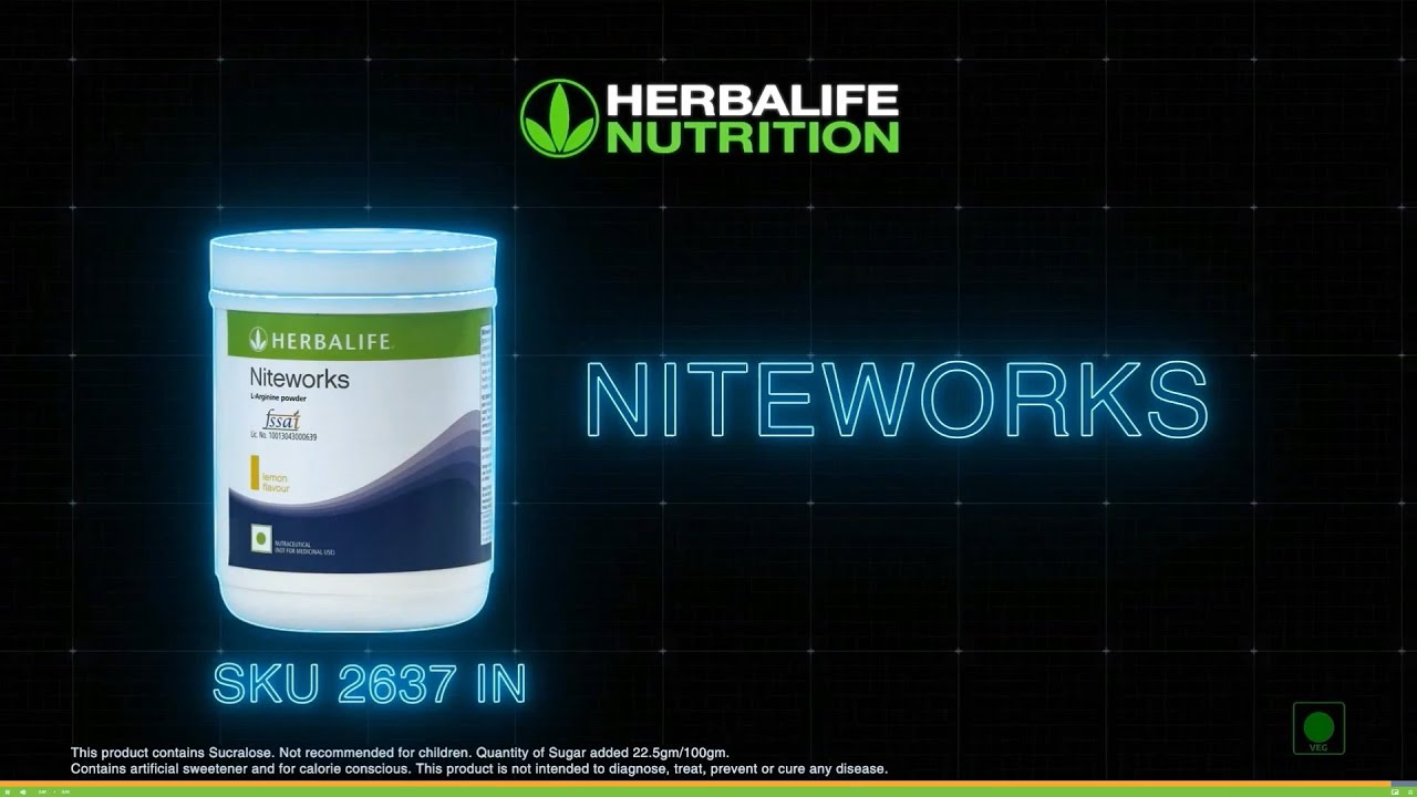 Herbalife Niteworks LArginine Powder Benefits [ TELUGU ] Keep Your Heart Healthy YouTube