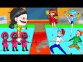 Vampire School : BF Vs Squid Game Doll - Full Game Compilation - Friday Night Funkin&#39; Animation