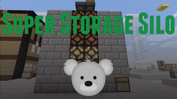 Super Storage Silo: Item Storage With Indicators