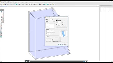 Free Divisions (shelves and uprights with a slope) in Polyboard