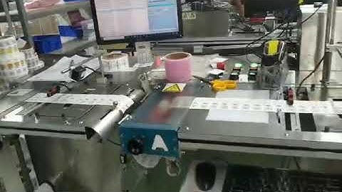 RFID Roll Label Encode-decode Detection Machine.  Model : CL-622L