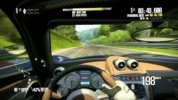 NFS Shift 2 - Pagani Huayra (cockpit view)