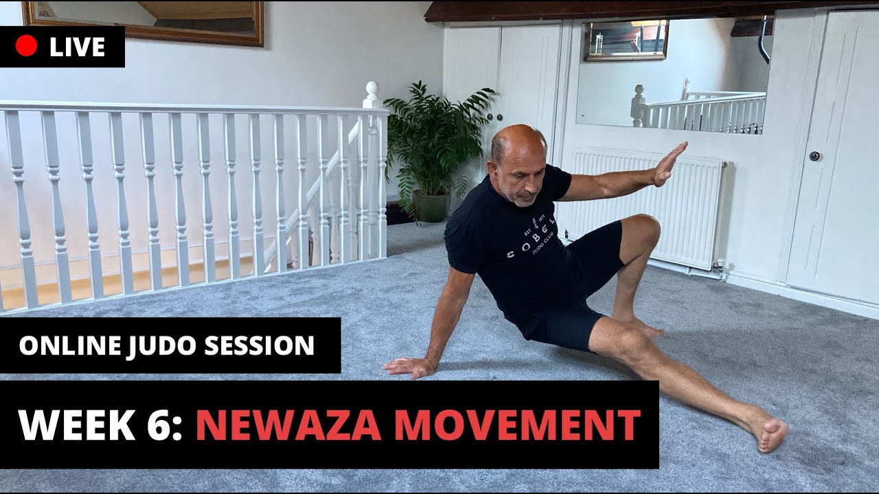 Home Judo Workout Week 6 Newaza movement Online Judo Lesson YouTube