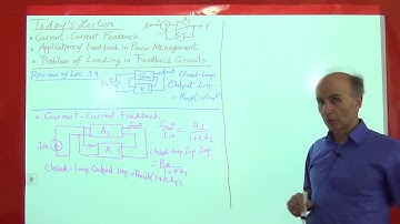 Razavi Electronics2 Lec40: Current-Current Feedback, App. of Feedback in Power Management