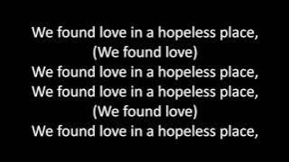 Timeflies - We Found Love (Baby Maker) Lyrics
