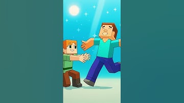 JJ and Mikey Hugging (MAIZEN Minecraft Animation) #minecraft #maizen  #animation