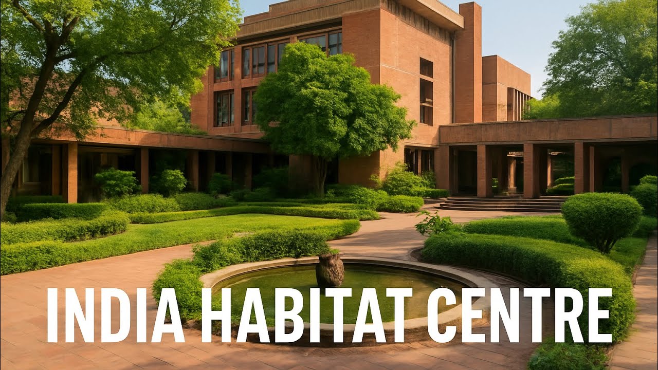 Delhi का सबसे Beautiful Cultural Hub | India Habitat Centre  Worthy Place You Must Visit
