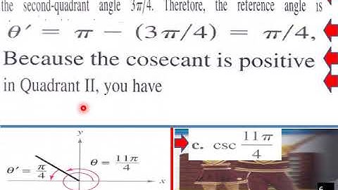 4 4 Trig Functions of any Angle P Calc CW L V Pt 2