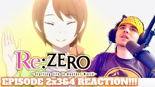 Subaru’s Parents are COOL | Re:Zero Season 2 Episodes 3&4 REACTION!!!