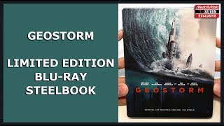 GEOSTORM - LIMITED BLU-RAY STEELBOOK UNBOXING - MEDIA MARKT/SATURN EXCLUSIVE