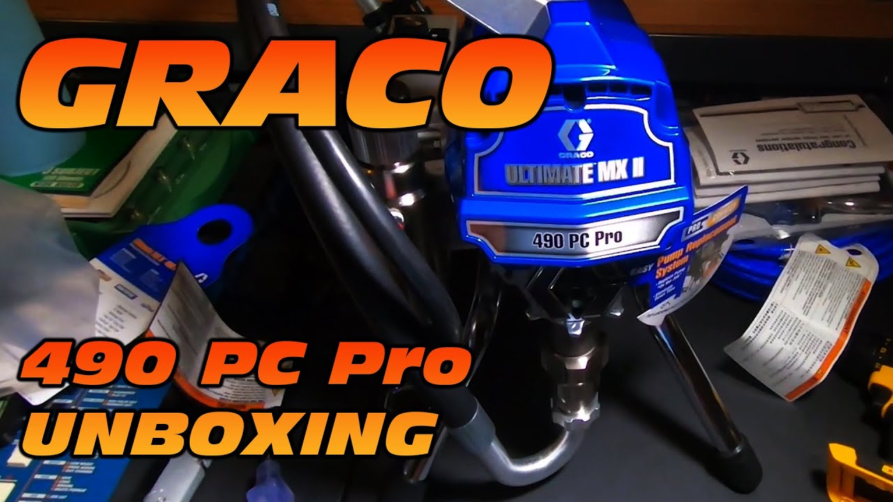 GRACO 490 PC Pro Unboxing - YouTube