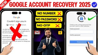 How To Recover Google Account Without Phone number, Password and Recovery Email || Gmail Recovery
