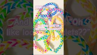 Seed beads over loom bracelets! (I still love loom bracelets but seed ones r better!!) m was heree!!