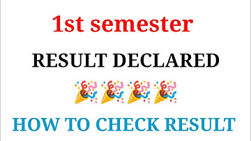 SOL 1ST SEMESTER RESULT DECLARED || HOW TO CHECK || RESULT KESE OR KAHA DEKHE #freestudy #result