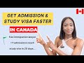 Good news  get admission  study visa to canada faster in 2024  free immigration lawyer