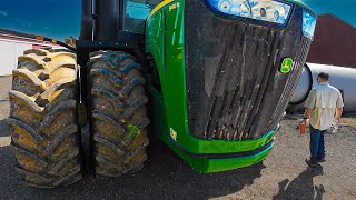 First time in tractor in weeks almost ends badly