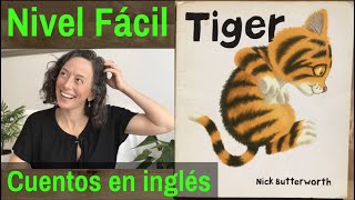 ✅ Cuenta cuentos en INGLÉS BÁSICO 👉 TIGER 😺 Inglés para PRINCIPIANTES screenshot 3
