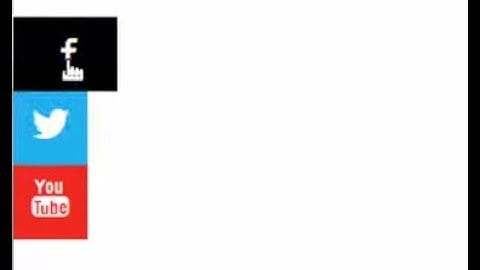 barra social vertical fija con css3 y html5