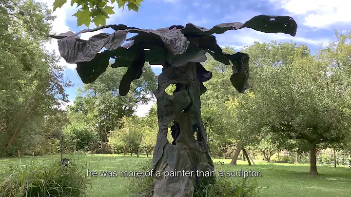 The Sculpture Garden Created by Paul and Jeannette...