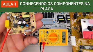 Conhecendo Cada Componente Eletrônico Na Placa Como Identificar Cada Componente Eletrônico?