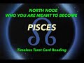 PISCES ~ NORTH NODE ~ WHO YOU ARE MEANT TO BECOME ~ Timeless Tarot Card Reading