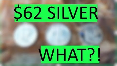 $62 Silver Is CRAZY - Where Does it Stop?!