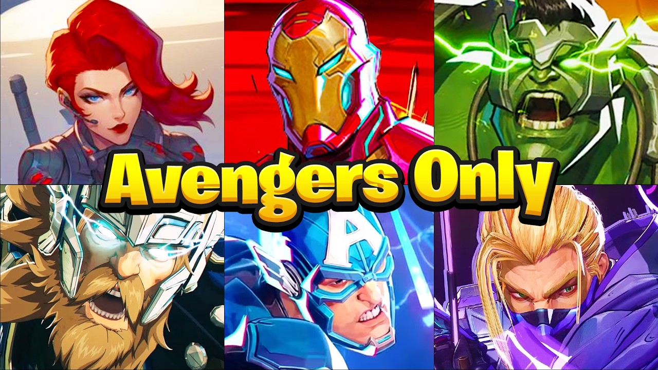 Marvel Rivals Entangled Challenges Avengers Only Challenge - Marvel Rivals - YouTube