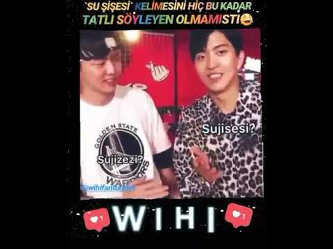 KORE K-POP WİHİ~TÜRKÇE KELİMEYLE İMTİHANI😂++TURKİSH SPEAKİNG `WİHİ`GROUP.     مجموعة كورية تتحدث