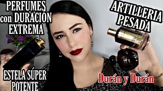 3 PERFUMES con DURACION EXTREMA y ESTELA SUPER POTENTE artilleria pesada perfumera que DURA HORAS